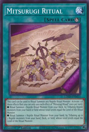 Image of Mitsurugi Ritual (L26D-ENM15) - Legendary Modern Decks 2026 1st Edition