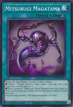 Image of Mitsurugi Magatama (L26D-ENM17) - Legendary Modern Decks 2026 1st Edition