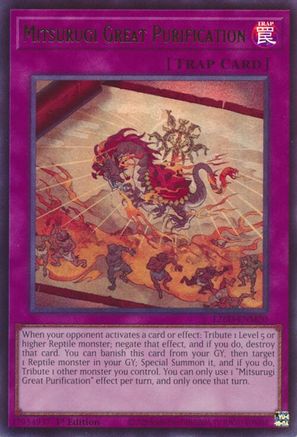 Image of Mitsurugi Great Purification (L26D-ENM20) - Legendary Modern Decks 2026 1st Edition