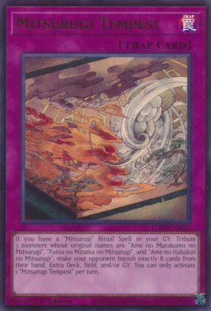 Image of Mitsurugi Tempest (L26D-ENM21) - Legendary Modern Decks 2026 1st Edition
