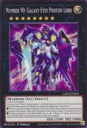 Image of Number 90: Galaxy-Eyes Photon Lord (L26D-ENM25) - Legendary Modern Decks 2026 1st Edition