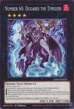 Image of Number 60: Dugares the Timeless (L26D-ENM26) - Legendary Modern Decks 2026 1st Edition