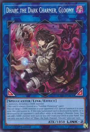 Image of Dharc the Dark Charmer, Gloomy (L26D-ENM30) - Legendary Modern Decks 2026 1st Edition