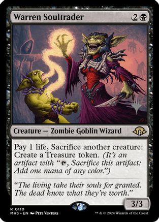 Image of Warren Soultrader (PPECL-110) - Promo Pack: Lorwyn Eclipsed