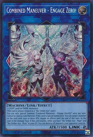 Image of Combined Maneuver - Engage Zero! (Secret Rare) (L26D-ENS33) - Legendary Modern Decks 2026 1st Edition