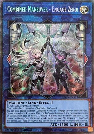 Image of Combined Maneuver - Engage Zero! (Starlight Rare) (L26D-ENS33) - Legendary Modern Decks 2026 1st Edition