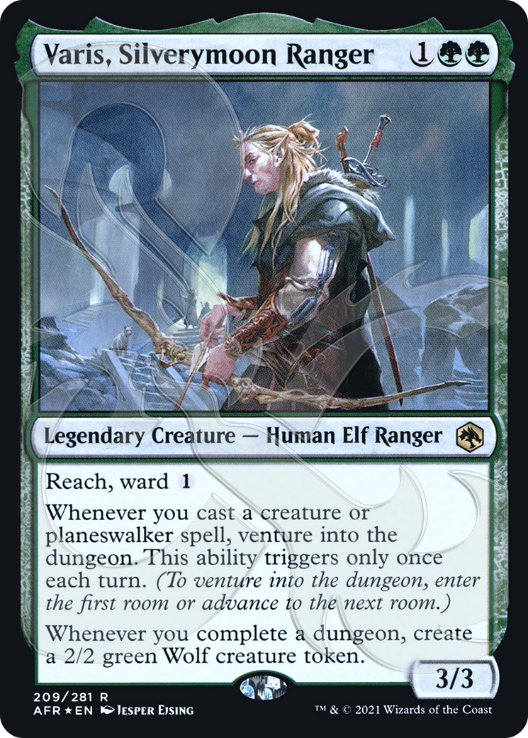 Image of Varis, Silverymoon Ranger (Ampersand Promo) [Dungeons & Dragons: Adventures in the Forgotten Realms Promos]