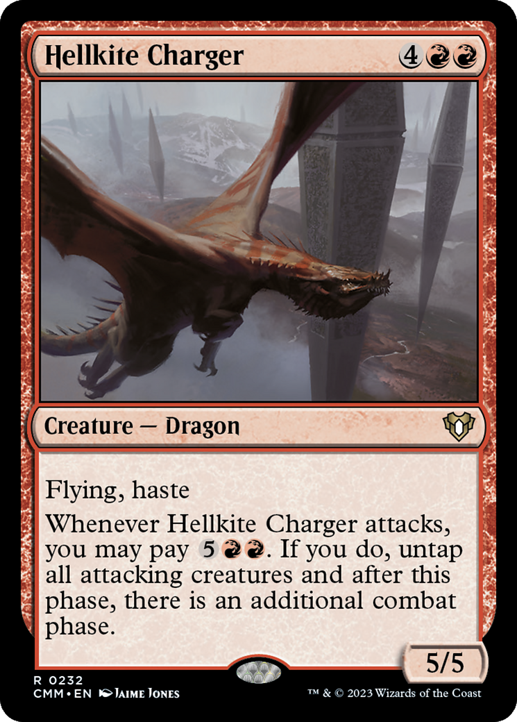 Image of Hellkite Charger [Commander Masters]