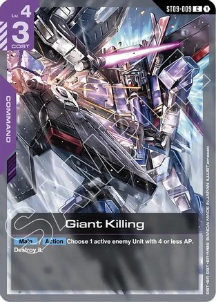 Image of Giant Killing (ST09-009) - Starter Deck 09 Destiny Ignition
