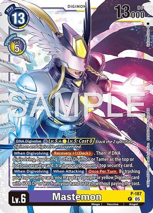Image of Mastemon - P-187 (Reprint) (P-187) - Advanced Booster Digimon Generation Foil