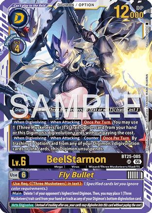 Image of BeelStarmon // Fly Bullet (BT25-085) - Dual Revolution Foil