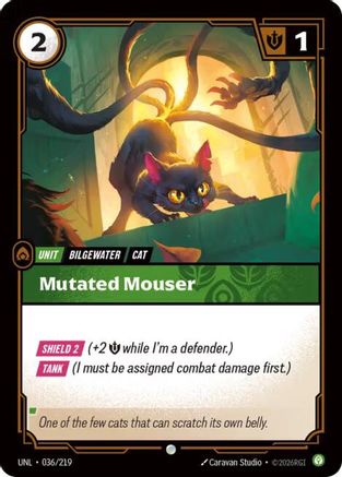 Image of Mutated Mouser (036/219) - Unleashed Foil
