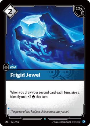 Image of Frigid Jewel (074/219) - Unleashed Foil