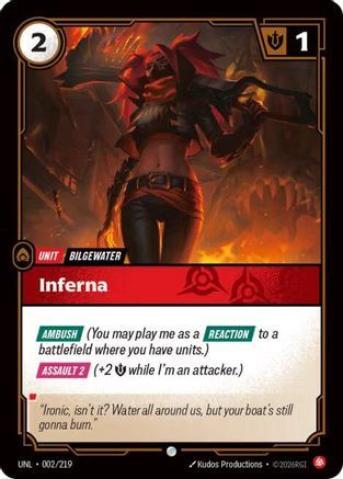 Image of Inferna (002/219) - Unleashed
