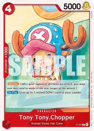 Image of Tony Tony.Chopper (Tournament Pack 2026 Vol. 2) (P-101) - One Piece Promotion Cards