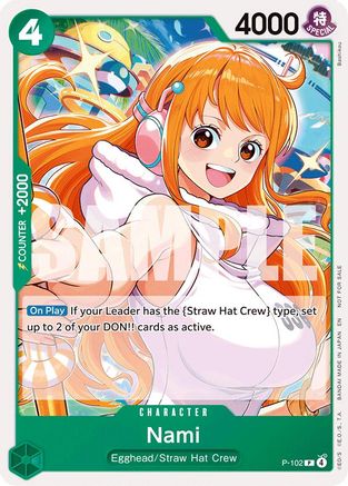 Image of Nami (Tournament Pack 2026 Vol. 2) (P-102) - One Piece Promotion Cards