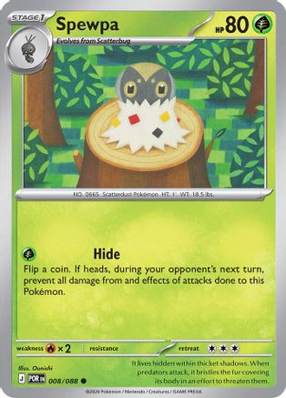 Image of Spewpa 008/088  ME03 Perfect Order - Common
