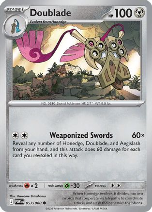 Image of Doublade 057/088  ME03 Perfect Order - Common