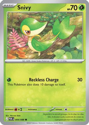 Image of Snivy 004  ME03 Perfect Order - Common