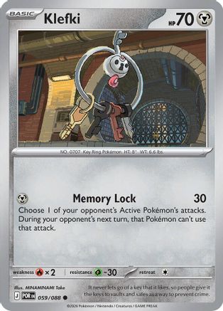 Image of Klefki 059  ME03 Perfect Order - Common