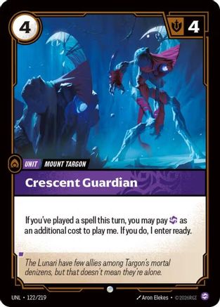Image of Crescent Guardian (122/219) - Unleashed Foil