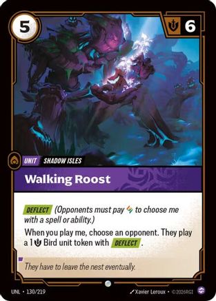 Image of Walking Roost (130/219) - Unleashed Foil