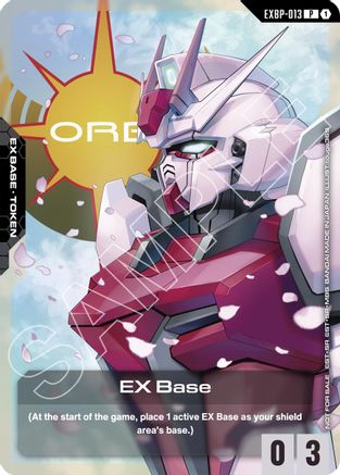 Image of EX Base (EXBP-013) (Mobile Suit Gundam SEED Destiny) (EXBP-013) - Promotional EX Base Tokens Holofoil