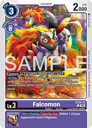 Image of Falcomon (ST24-12) - Starter Deck 24: Data Squad