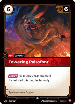 Image of Towering Pairofant (008/219) - Unleashed