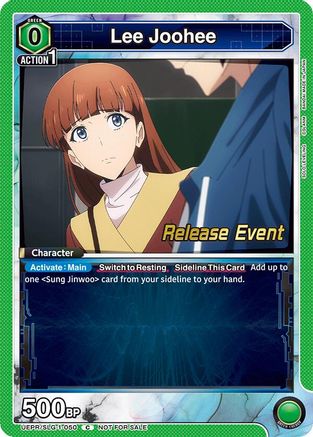 Image of Lee Joohee (050) (UE17BT/SLG-1-050) - UE17BT SOLO LEVELING Release Event Cards