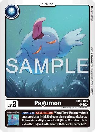 Image of Pagumon (BT25-005) - Dual Revolution