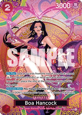 Image of Boa Hancock (SP) (OP12-014) - Adventure on Kami's Island Foil