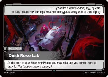 Image of Dusk Rose Lab (209/219) - Unleashed Foil