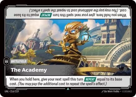Image of The Academy (216/219) - Unleashed Foil