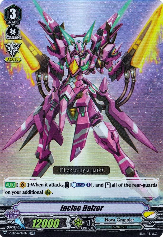 Image of Incise Raizer (V-EB06/016EN) [Light of Salvation, Logic of Destruction]