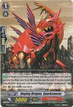Image of Raging Dragon, Sparksaurus (DEMONIC LORD INVASION)