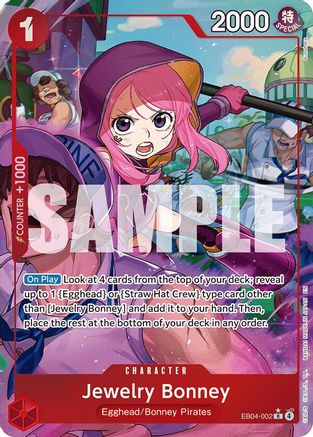 Image of Jewelry Bonney (EB04-002) (Alternate Art) (EB04-002) - Adventure on Kami's Island Foil