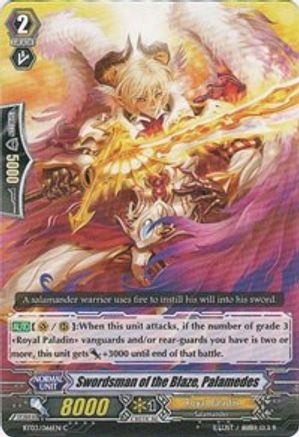 Image of Swordsman of the Blaze, Palamedes (DEMONIC LORD INVASION)