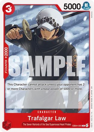 Image of Trafalgar Law (EB04-005) - Adventure on Kami's Island