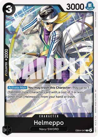 Image of Helmeppo (EB04-047) - Adventure on Kami's Island Foil