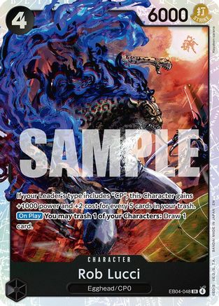 Image of Rob Lucci (EB04-048) - Adventure on Kami's Island Foil