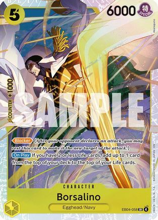 Image of Borsalino (EB04-058) - Adventure on Kami's Island Foil
