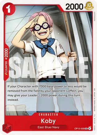 Image of Koby (OP15-009) (OP15-009) - Adventure on Kami's Island