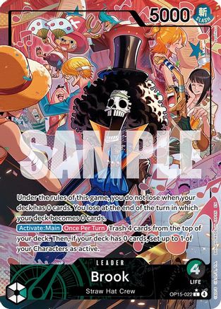 Image of Brook (OP15-022) (Alternate Art) (OP15-022) - Adventure on Kami's Island Foil