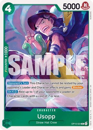 Image of Usopp (OP15-024) - Adventure on Kami's Island Foil