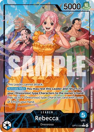 Image of Rebecca (OP15-039) (Alternate Art) (OP15-039) - Adventure on Kami's Island Foil