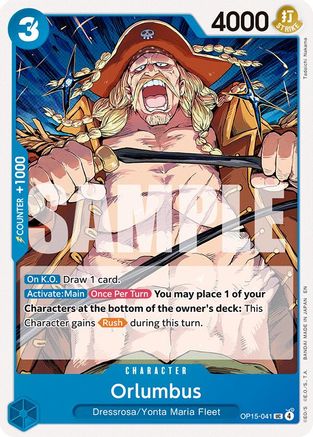Image of Orlumbus (OP15-041) - Adventure on Kami's Island