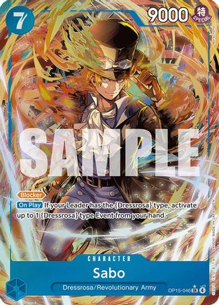 Image of Sabo (Alternate Art) (OP15-046) - Adventure on Kami's Island Foil