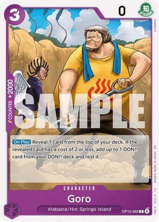 Image of Goro (OP15-065) - Adventure on Kami's Island