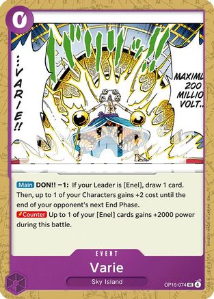 Image of Varie (OP15-074) - Adventure on Kami's Island